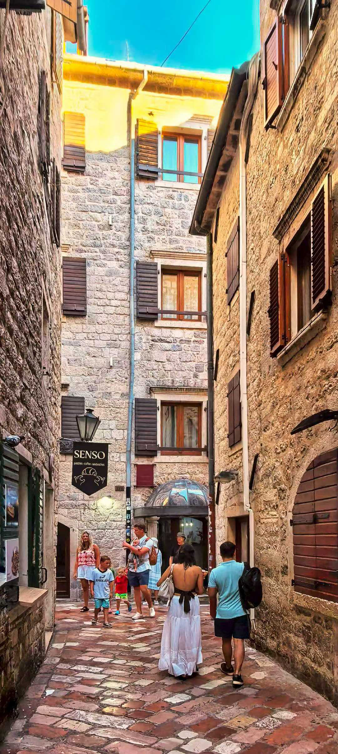 budva stari grad unutra